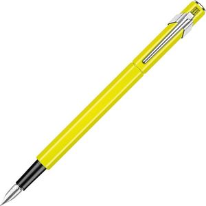 Caran d`Arche Pióro wieczne 849 Fluo Line, M, żółte 4