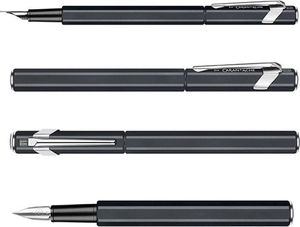 Caran d`Arche Pióro wieczne  849, EF, czarne 3