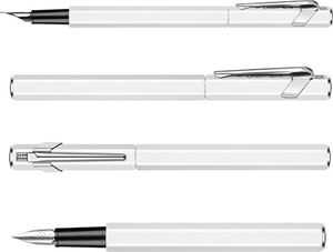 Caran d`Arche Pióro wieczne 849, F, białe 3