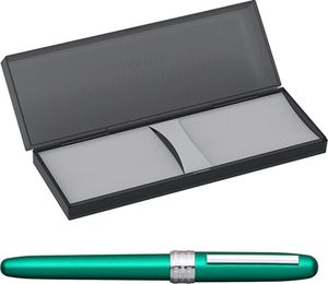 Platinum Pióro wieczne Platinum Plaisir Teal Green, M, zielone matowe 5