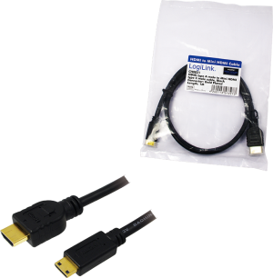 Kabel LogiLink HDMI Mini - HDMI 2m czarny (CH0023) 3