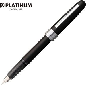 Platinum Pióro wieczne Platinum Plaisir Black Mist, M, czarne matowe 1