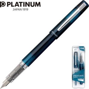 Platinum Pióro wieczne Platinum Prefounte Night Sea, M, w plastikowym opakowaniu, na blistrze, niebieskie 1