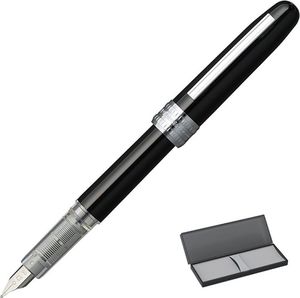 Platinum Pióro wieczne Platinum Plaisir Black, F, czarne 3