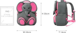 Cocomilo Cocomilo, plecaczek przedszkolny, Słonik 2