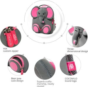 Cocomilo Cocomilo, plecaczek przedszkolny, Słonik 8