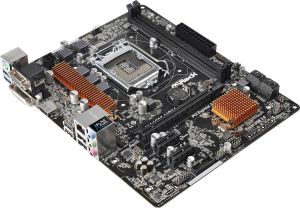Płyta główna ASRock H110M-HDV (90-MXGZU0-A0UAYZ) 3