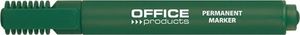 Office Products Marker permanentny ścięty, 1-5mm (linia), zielony 1