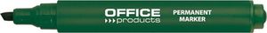 Office Products Marker permanentny ścięty, 1-5mm (linia), zielony 2