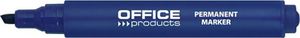 Office Products Marker permanentny, ścięty, 1-5mm (linia), niebieski 2