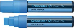 Schneider Marker kredowy Maxx 260 Deco, 5-15mm, jasnoniebieski 1