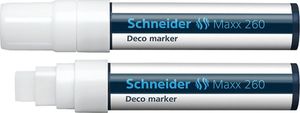 Schneider Marker kredowy SCHNEIDER Maxx 260 Deco, 5-15mm, biały 1