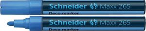 Schneider Marker kredowy SCHNEIDER Maxx 265 Deco, okrągły, 2-3mm, zawieszka, jasnoniebieski 1