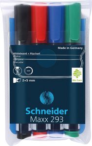 Schneider Zestaw markerów do tablic Maxx 293 4 sztuki 1