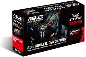 Karta graficzna Asus Radeon R9 380 4GB GDDR5 (256 bit) HDMI, 2x DVI, DP (STRIX-R9380-DC2-4GD5-GAMING) 5