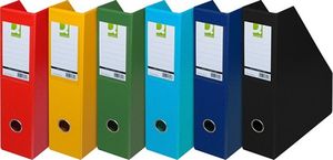 Q-Connect Pojemnik na dokumenty Q-CONNECT, PVC, A4/76, żółty 3