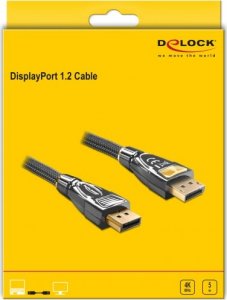 Kabel Delock DisplayPort - DisplayPort 3m srebrny (82772) 2
