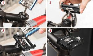 Wozinsky Uchwyt zaciskowy do roweru WBHBK1 10