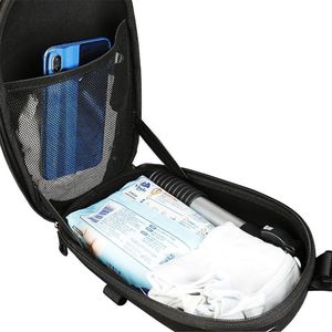 Wozinsky Wozinsky wodoodporna torba sakwa na hulajnogę elektryczną na kierownicę 6L czarny (WSB1BK) 12