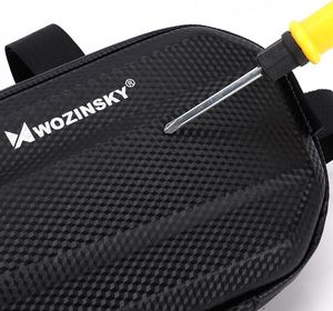 Wozinsky Wozinsky torba rowerowa na ramę roweru 1,5 L czarny (WBB10BK) 7