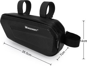 Wozinsky Wozinsky torba rowerowa na ramę roweru 1,5 L czarny (WBB10BK) 9