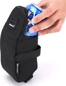 Wozinsky torba rowerowa pod siodełko 0,6 L czarny (WBB8BK black) 4