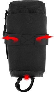 Wozinsky torba rowerowa pod siodełko 0,6 L czarny (WBB8BK black) 9