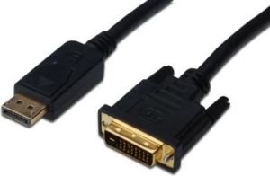 Kabel Digitus DisplayPort - DVI-D 2m czarny (DK-340301-020-S) 1