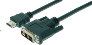 Kabel Digitus HDMI - DVI-D 2m czarny (DK-330300-020-S) 1