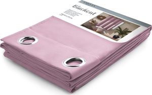 AmeliaHome AMELIAHOME ZASŁONA BLACKOUT EYELETS PINK 140X175 1PC 3