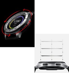 Ringke Ringke Inner Bezel Styling etui ramka koperta pierścień Samsung Galaxy Watch 46mm / Gear S3 srebrny (RGSG0057) 3