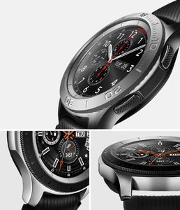 Ringke Ringke Inner Bezel Styling etui ramka koperta pierścień Samsung Galaxy Watch 46mm / Gear S3 srebrny (RGSG0057) 8