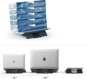 Ringke Ringke Folding Stand 2 składana podstawka stojak pod laptopa podkładka pod mysz myszkę szary (ACST0011) 8