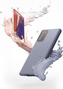 Ringke Ringke Air S ultracienkie żelowe etui pokrowiec Samsung Galaxy Note 20 fioletowy (ADSG0024) 5