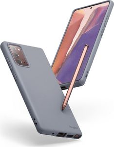 Ringke Ringke Air S ultracienkie żelowe etui pokrowiec Samsung Galaxy Note 20 fioletowy (ADSG0024) 6