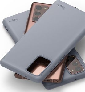 Ringke Ringke Air S ultracienkie żelowe etui pokrowiec Samsung Galaxy Note 20 fioletowy (ADSG0024) 7
