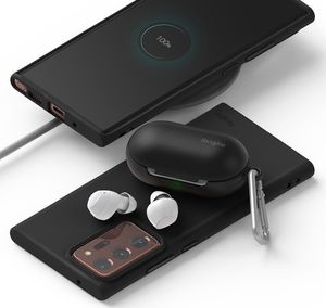 Ringke Ringke Air S ultracienkie żelowe etui pokrowiec Samsung Galaxy Note 20 Ultra czarny (ADSG0025) 12