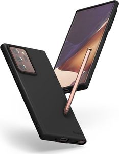 Ringke Ringke Air S ultracienkie żelowe etui pokrowiec Samsung Galaxy Note 20 Ultra czarny (ADSG0025) 6