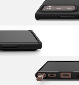 Ringke Ringke Air S ultracienkie żelowe etui pokrowiec Samsung Galaxy Note 20 Ultra czarny (ADSG0025) 9