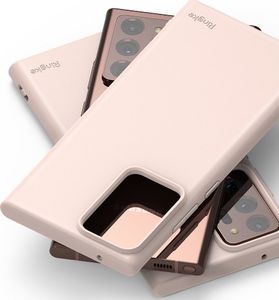 Ringke Ringke Air S ultracienkie żelowe etui pokrowiec Samsung Galaxy Note 20 Ultra różowy (ADSG0026) 7