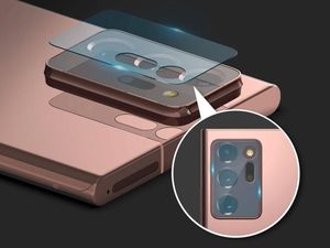 Ringke Ringke Invisible Defender 3x ID Glass Camera szkło hartowane na tylny aparat kamerę 0.15mm Samsung Galaxy Note 20 Ultra (IGSG0023) 3