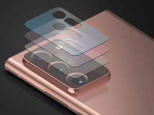 Ringke Ringke Invisible Defender 3x ID Glass Camera szkło hartowane na tylny aparat kamerę 0.15mm Samsung Galaxy Note 20 Ultra (IGSG0023) 4