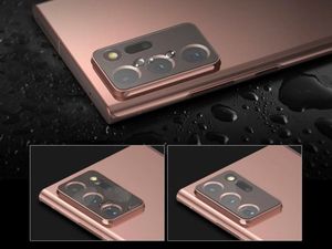 Ringke Ringke Invisible Defender 3x ID Glass Camera szkło hartowane na tylny aparat kamerę 0.15mm Samsung Galaxy Note 20 Ultra (IGSG0023) 8