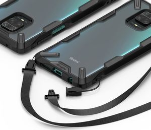 Ringke Ringke Fusion X etui pancerny pokrowiec z ramką Xiaomi Redmi 10X 4G / Xiaomi Redmi Note 9 zielony (FXXI0025) 6