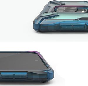 Ringke Ringke Fusion X etui pancerny pokrowiec z ramką Xiaomi Redmi 10X 4G / Xiaomi Redmi Note 9 zielony (FXXI0025) 9