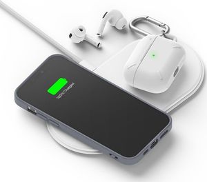 Ringke Ringke Air S ultracienkie żelowe etui pokrowiec iPhone 12 Pro / iPhone 12 szaroniebieski (ADAP0030) 11