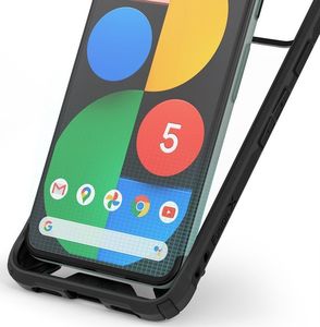 Ringke Ringke Dual Easy Wing 2x łatwa w przyklejeniu folia na ekran i boki Google Pixel 5 (8809758105607) 10