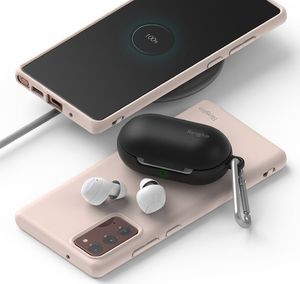 Ringke Ringke Air S ultracienkie żelowe etui pokrowiec Samsung Galaxy Note 20 różowy (ADSG0023) 12