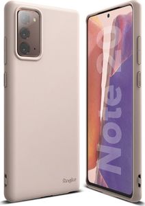 Ringke Ringke Air S ultracienkie żelowe etui pokrowiec Samsung Galaxy Note 20 różowy (ADSG0023) 2