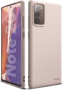 Ringke Ringke Air S ultracienkie żelowe etui pokrowiec Samsung Galaxy Note 20 różowy (ADSG0023) 3